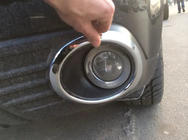 Subaru Forester 2008–2013 Libao 2010-2013 chrómové kryty hmloviek (2 ks, plast) fotografia 3