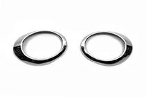Subaru Forester 2008–2013 Libao 2010-2013 chrómové kryty hmloviek (2 ks, plast) fotografia 4