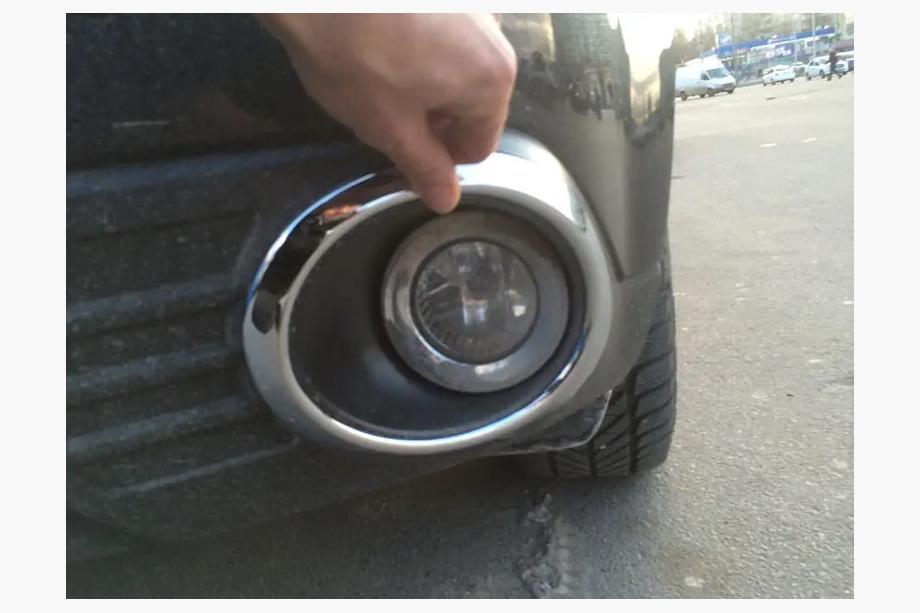 Subaru Forester 2008–2013 Libao 2010-2013 chrómové kryty hmloviek (2 ks, plast) Image