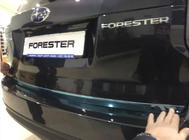 Subaru Forester 2013–2018 Lišta hrany veka kufra Libao (nerez) fotografia 2