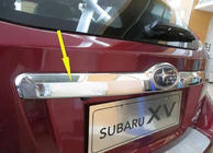 Subaru XV 2011–2017 Libao lišta nad ŠPZ (nerez) fotografia 5