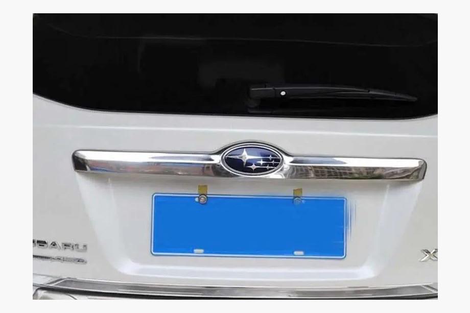 Subaru XV 2011–2017 Libao lišta nad ŠPZ (nerez) Image