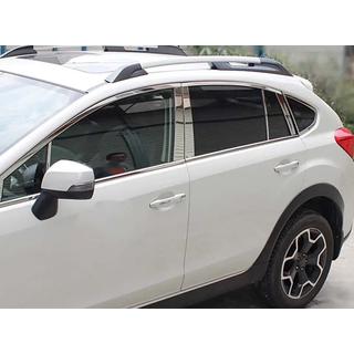 Lišty dverových stĺpikov Libao (4 ks, plast) Subaru XV 2011–2017 fotografia 2