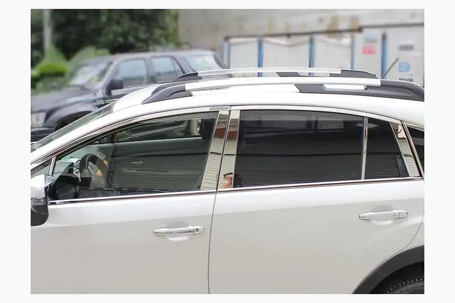 Subaru XV 2011–2017 Lišty dverových stĺpikov Libao (4 ks, plast) Image