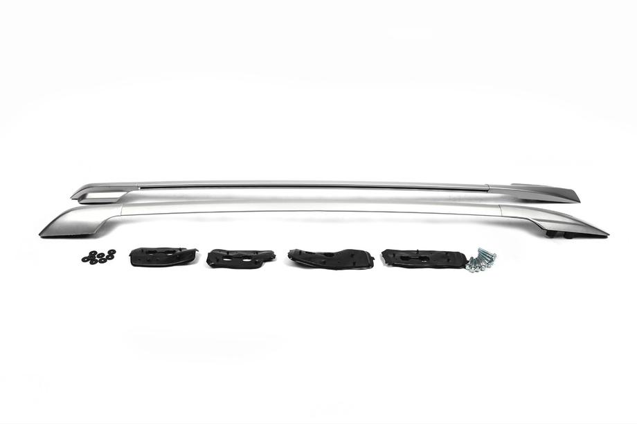 Toyota Rav 4 2006–2013 OEM strešné lyžiny (sivé) Dlhý rázvor Fotografia 2