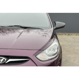 Kryty zrkadiel s výrezom pre smerovku BMW-style (2 ks) Hyundai Accent 2011–2017 fotografia 2