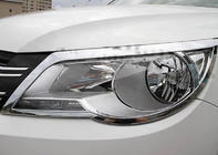 Volkswagen Tiguan 2007–2016 Libao chrómové kryty predných svetiel 2007-2011 (2 ks, plast) fotografia 2