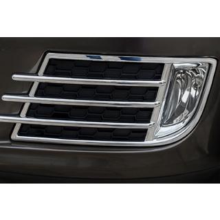 Chrómové kryty hmloviek Libao 2011-2016 pre Азіату (2 ks, plast) Volkswagen Tiguan 2007–2016 fotografia 2