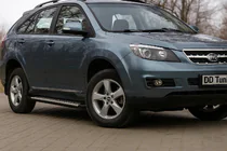 BYD S6 2010–2016 Bočné nášľapy OEM V2 (2 ks, hliník) fotografia 1