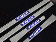 Chery Tiggo 1 2005–2016 Libao LED nástupné lišty prahov 2010-2014 (4 ks, nerez) fotografia 1
