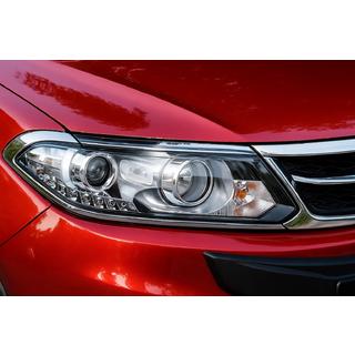 Libao chrómové kryty svetlometov (2 ks, plast) Chery Tiggo 5 2013– fotografia 1