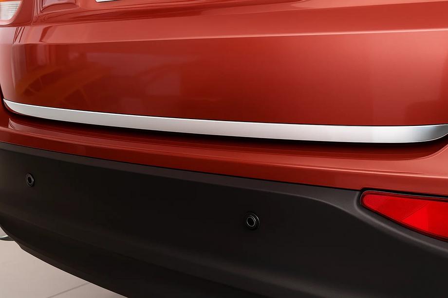 Chery Tiggo 5 2013– Nerezová lišta hrany veka kufra Libao Image