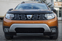 Renault Duster 2018–2024 Kryty hmlových svetiel (ABS, sivá) fotografia 2
