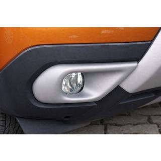 Kryty hmlových svetiel (ABS, sivá) Renault Duster 2018–2024 fotografia 1