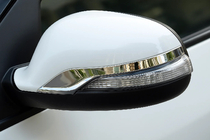 Chery Tiggo 5 2013– Libao chrómové kryty zrkadiel (2 ks, plast) fotografia 1
