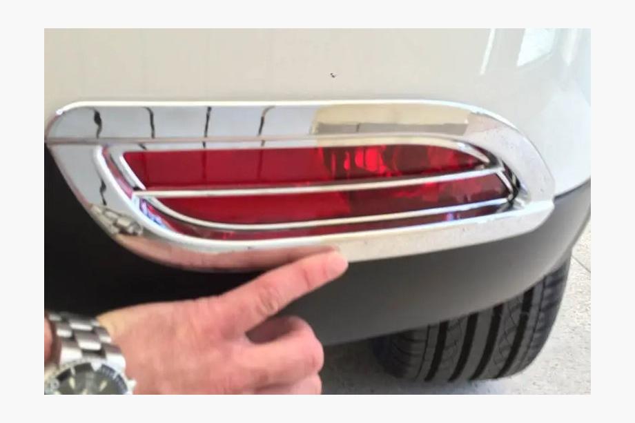 GreatWall Haval M4 2012–2021 Chrómové kryty zadných svetiel Libao 2012+ (2 ks, plast) Image