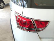 GreatWall Haval M4 2012–2021 Libao chrómové kryty zadných svetiel (2 ks, plast) fotografia 1
