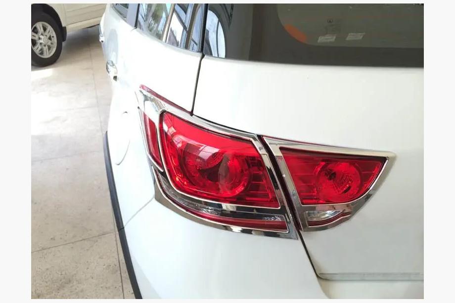 GreatWall Haval M4 2012–2021 Libao chrómové kryty zadných svetiel (2 ks, plast) Image