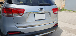 Kia Sorento III UM 2014–2020 Lišta nad ŠPZ Libao V2 (nerez) fotografia 1