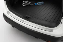Nissan Qashqai 2014–2021 Ochranná lišta zadného nárazníka Libao (2014-2017, nerez) fotografia 1