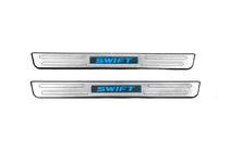 Suzuki Swift 2010–2017 Libao LED kryty prahov (2 ks, nehrdzavejúca oceľ) fotografia 1