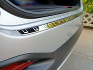 Kia Sorento III UM 2014–2020 Nerezová lišta na zadný nárazník fotografia 2