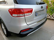 Kia Sorento III UM 2014–2020 Nerezová lišta na zadný nárazník fotografia 6