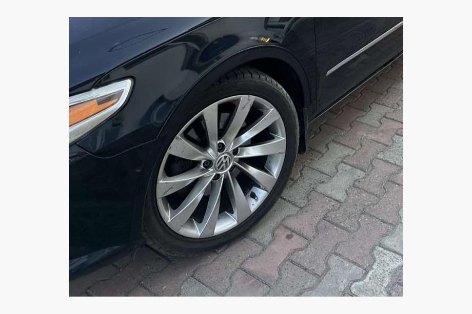 Volkswagen Passat CC 2008–2017 Lemy blatníkov 2008-2012 (4 ks, čierne, ABS plast) Image