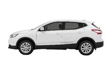 Nissan Qashqai 2014–2021 Chrómové lišty dverí Libao V2 (4 ks) fotografia 4
