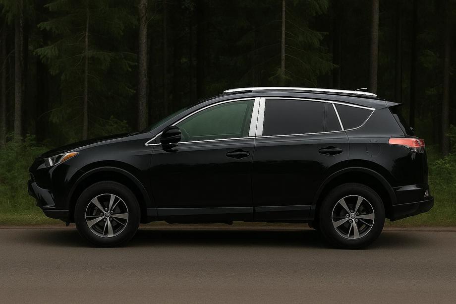 Toyota Rav 4 2013–2018 Kompletné olemovanie okien (sada) Image