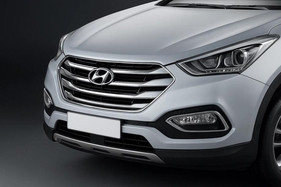 Hyundai IX-35 2010–2015 Chrómové ochranné lišty na nárazník pre Tucson Korea 2013-2015 (ABS) Image