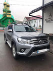 Toyota Hilux 2015– Strešné lyžiny s priečnikmi (2 ks, chróm) fotografia 2