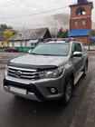 Toyota Hilux 2015– Strešné lyžiny s priečnikmi (2 ks, chróm) fotografia 4