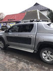 Toyota Hilux 2015– Strešné lyžiny s priečnikmi (2 ks, chróm) fotografia 3