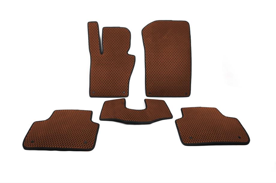 BMW X3 E83 2003–2010 EVA autokoberce (tehlový vzor) Image