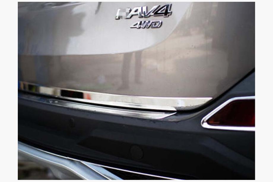 Toyota Rav 4 2013–2018 Lišta hrany kufra Libao V2 (nerez) Image