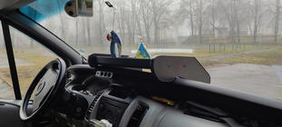 Opel Vivaro 2001–2015 Polička na palubnú dosku (2001-2010, typ-3) fotografia 5