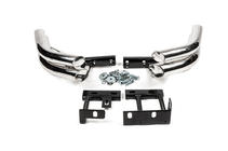 Hyundai Santa Fe 2 2006–2012 Zadné dvojité rohové oblúky Libao (nerez) fotografia 3