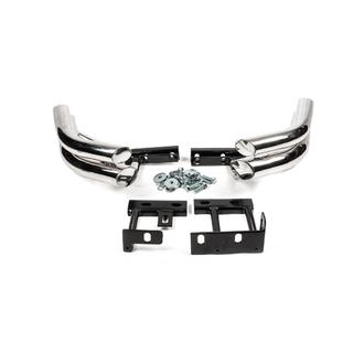 Zadné dvojité rohové oblúky Libao (nerez) Hyundai Santa Fe 2 2006–2012 fotografia 3