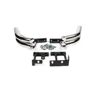 Zadné dvojité rohové oblúky Libao (nerez) Hyundai Santa Fe 2 2006–2012 fotografia 3