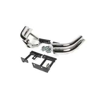 Zadné dvojité rohové oblúky Libao (nerez) Hyundai Santa Fe 2 2006–2012 fotografia 1