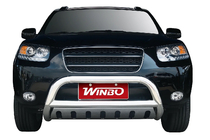 Hyundai Santa Fe 2 2006–2012 Winbo predný ochranný rám (nerez) fotografia 1