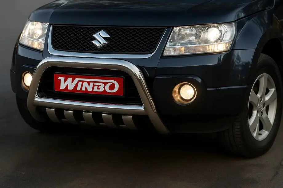 Suzuki Grand Vitara 2005–2017 Predný ochranný rám Winbo (nerez) Image
