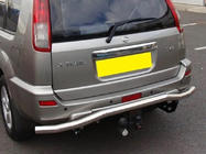 Nissan X-trail T30 2002–2007 Zadný ochranný rám Winbo (nerez) fotografia 1
