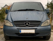 Mercedes Vito W639 2004–2014 Chrómový rámček ŠPZ (1 ks, nerezová oceľ) fotografia 1