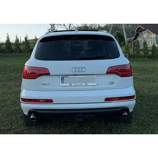 Chrómový držiak ŠPZ Audi (1 ks, nehrdzavejúca oceľ) fotografia 2