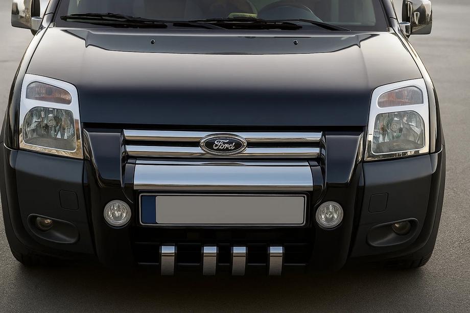 Ford Connect 2010–2013 Nerezové kryty svetlometov (2 ks) Carmos - turecká oceľ Image