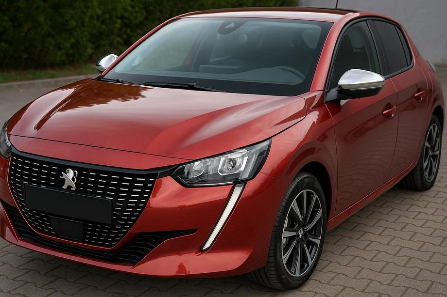 Peugeot 208 2019– Chromové kryty spätných zrkadiel (2 ks, nerez) Image