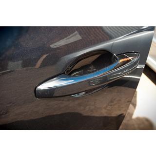 Carmos kryty kľučiek dverí (4 ks, nerez) Renault Megane IV 2016–2025 fotografia 3