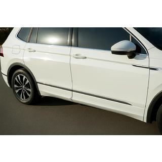 Nerezové lišty na dvere Carmos (sada 4 ks) Volkswagen Tiguan 2016–2023 fotografia 4